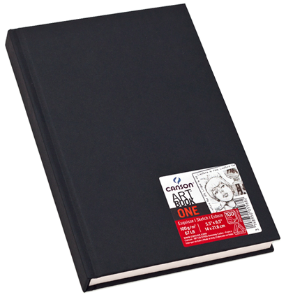 Скетчбук универсальный Canson Art Book One А5 в твердом переплете купить в художественном магазине для рисования ArtCraft.Space с доставкой по РФ и СНГ