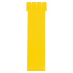 Набор закладок для книг 7*370мм (ляссе с клеевым краем), ArtSpace, 08шт., желтый