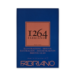Альбом для графики 1264 BRISTOL 200г/м.кв 29,7х42 50л склейка по короткой стороне