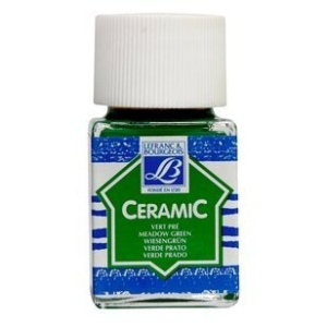 Краска по стеклу и керамике CERAMIC банка 50мл №541 оливковый зеленый,