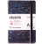 Записная книжка черная из натуральной кожи Celeste ClaireFontaine в линейку А5 / 90 гм / 90 гм купить в магазине ArtCraft.Space с доставкой по всему миру