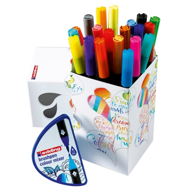 Набор для творчества Edding "Colour Happy Small", 21 предмет, картон, европодвес