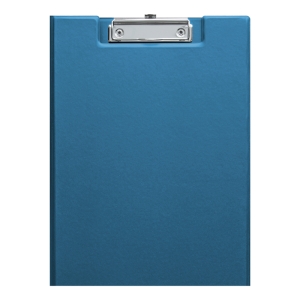 Папка-планшет с зажимом OfficeSpace А4, ПВХ, синий