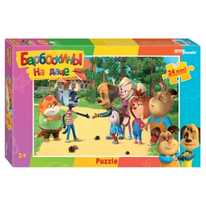 Пазл  24 эл. maxi Step Puzzle "Барбоскины"