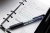 Ручка шариковая автоматическая  четырехцветная  Tombow Reporter 4 (черный прозрачный корпус, линия 0.7мм)