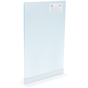 Тейбл-тент (Подставка для рекламы) OfficeSpace, А4, двухсторонний, вертикальный Тейбл-тент (Подставка для рекламы) OfficeSpace, А4, двухсторонний, вертикальный