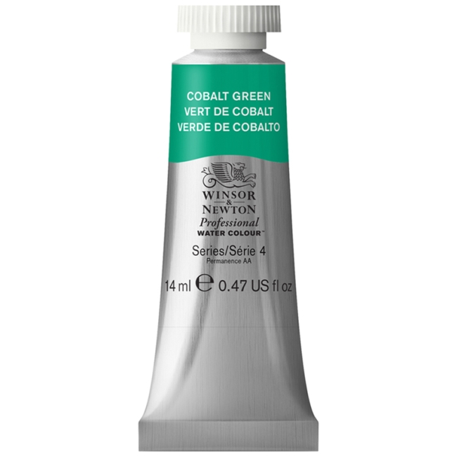 Акварель художественная Winsor&Newton "Professional", 14мл, туба, кобальт зеленый