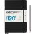Блокнот Leuchtturm1917 Edition 120G A5 (14.5x21см.) 120г/м2 - 203 стр. в линейку, твердая обложка, цвет: Черный