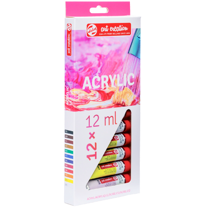 Акриловые краски Art Creation Royal Talens набор 12 цветов в тубах 12 мл купить в художественном магазине ArtCraft.Space с доставкой по всему миру