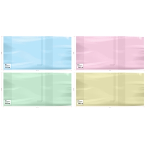 Обложка 225*455 для дневников в тв. переплете и учебников, универсальная, ArtSpace, цветная с закладкой, ПЭ 200мкм, ШК