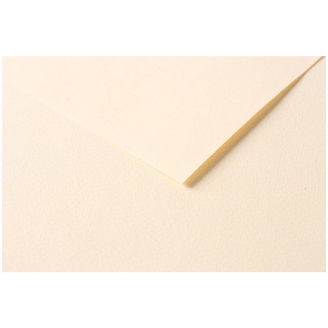Цветная бумага универсальная Tulipe ClaireFontaine слоновая кость 50х65 см / 25 листов / 160 гм купить в художественном магазине ArtCraft.Space