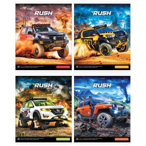 Тетрадь 48л., А5, клетка ArtSpace "Техника. Extreme adventure"