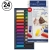 Пастель Faber-Castell "Soft pastels", 24 цв., мини, картон. упак.