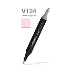Маркер SKETCHMARKER Brush двухсторонний на спирт.основе цв.V124 Розовые кружева Маркер SKETCHMARKER Brush двухсторонний на спирт.основе цв.V124 Розовые кружева