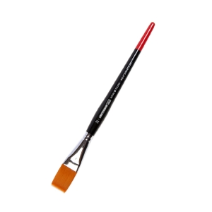 Кисть для акрила Amsterdam 342 синтетика мягкая плоская ручка короткая №22