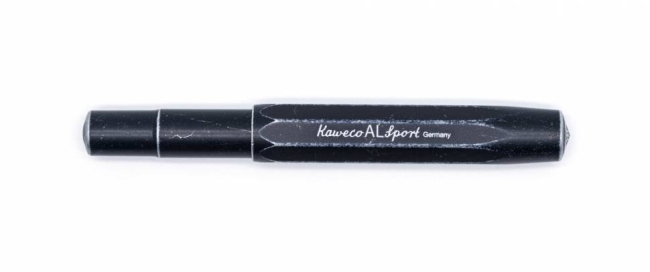 Ручка-роллер KAWECO AL Sport Stonewashed 0.7мм черный состаренный корпус,