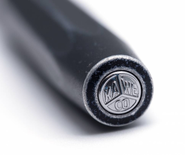Ручка-роллер KAWECO AL Sport Stonewashed 0.7мм черный состаренный корпус,