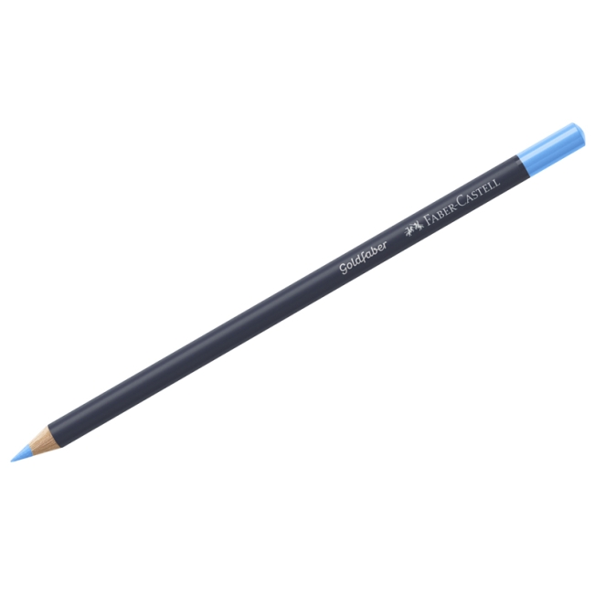Карандаш художественный Faber-Castell "Goldfaber", цвет 147 светло-синий