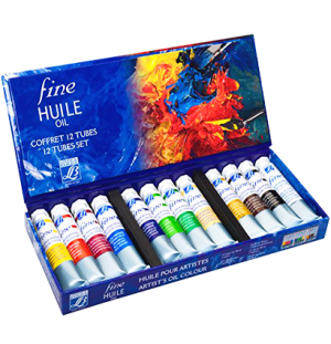 Набор масляных красок FINE 12цв*20мл