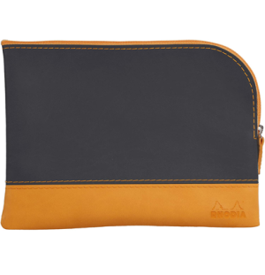 Сумка Rhodiarama, 21x28 см, черный, на молнии, иск. кожа 116702C,