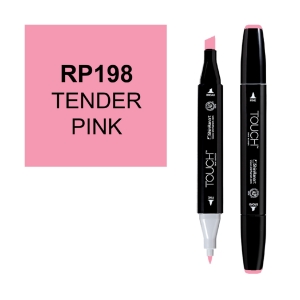 Маркер двухсторонний спиртовой TOUCH TWIN RP198 Розовый нежный Маркер двухсторонний спиртовой TOUCH TWIN RP198 Розовый нежный