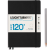Блокнот Leuchtturm1917 Edition 120G A5 (14.5x21см.) 120г/м2 - 203 стр. нелинованный, твердая обложка, цвет: Черный