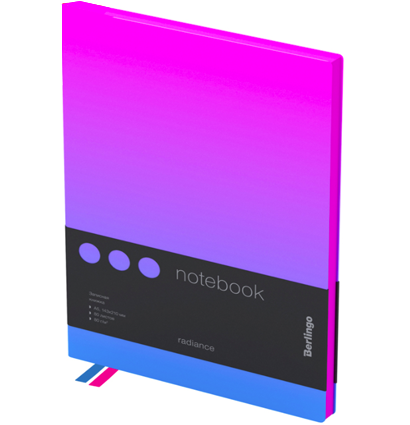 Записная книжка Radiance розово-голубая неоновая А5 / 80 листов / 80 гм купить в магазине ArtCraft.Space с доставкой по всему миру Записная книжка Radiance розово-голубая неоновая А5 / 80 листов / 80 гм купить в магазине ArtCraft.Space с доставкой по всему миру