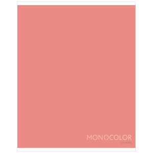 Тетрадь 48л., А5, клетка ArtSpace "Моноколор. Pale color. Coral"