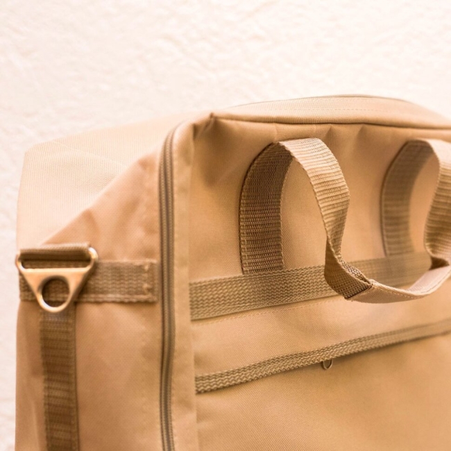 Сумка-чехол для этюдника Малевичъ МЛ-15 бежевая с ремнём и карманами купить в магазине ArtCraft.Space Сумка-чехол для этюдника Малевичъ МЛ-15 бежевая с ремнём и карманами купить в магазине ArtCraft.Space