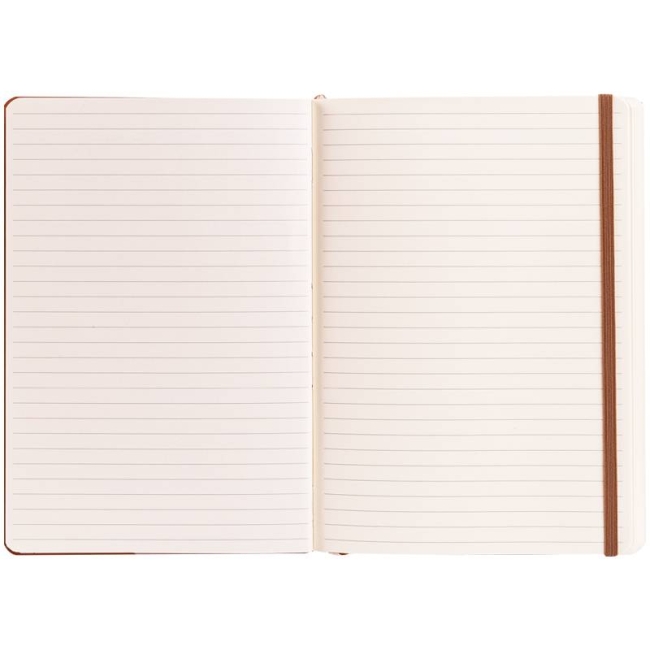 Записная книжка бронзовая из натуральной кожи Cuirise ClaireFontaine в линейку А5 / 72 листа / 90 гм купить в магазине ArtCraft.Space с доставкой