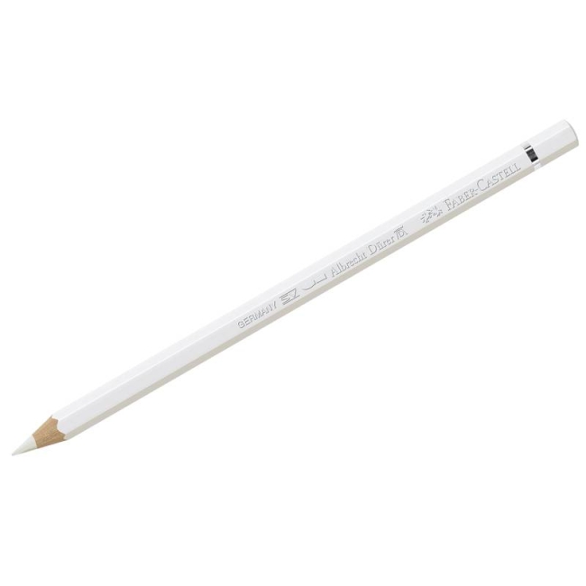 Карандаш акварельный Faber-Castell Albrecht Durer 101 белый купить в художественном магазине ArtCraft.Space Карандаш акварельный Faber-Castell Albrecht Durer 101 белый купить в художественном магазине ArtCraft.Space