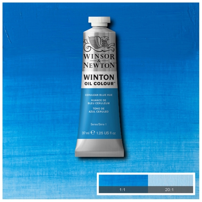 Масляные краски Winton, 37мл, оттенок лазурь