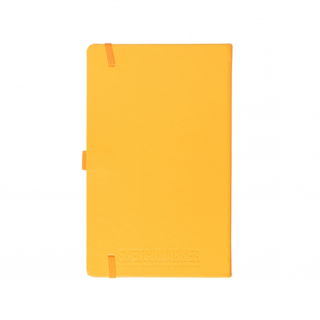 Блокнот для зарисовок Sketchmarker 140г/кв.м 9*14см 80л твердая обложка Неоновый апельсин Блокнот для зарисовок Sketchmarker 140г/кв.м 9*14см 80л твердая обложка Неоновый апельсин