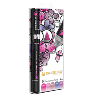 Наборы маркеров из 5 штук "Цветочные оттенки"