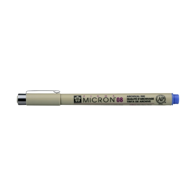 Ручка капиллярная Pigma Micron 0.5мм Синий