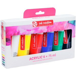 Набор акриловых красок Art Creation 6цв*75мл,