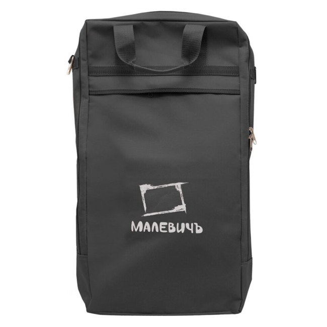Сумка-чехол для этюдника Малевичъ МЛ-15 чёрная с ремнём и карманами купить в художественном магазине ArtCraft.Space с доставкой по всему миру