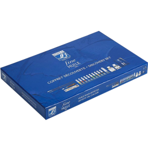 Набор масляных красок FINE Discovery 10цв*20мл, белила 1*40 мл