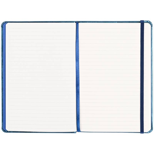 Записная книжка голубая из натуральной кожи Cuirise ClaireFontaine в линейку А5 / 72 листа / 90 гм купить в магазине ArtCraft.Space с доставкой