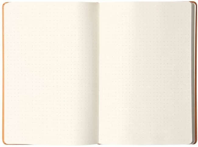 Блокнот Rhodia Webnotebook в точку твердая обложка оранжевый вертикальный А5 / 96 листов / 90 гм купить в художественном магазине ArtCraft.Space