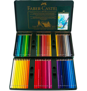 Карандаши акварельные художественные Faber-Castell "Albrecht Durer", 60цв, метал. коробка