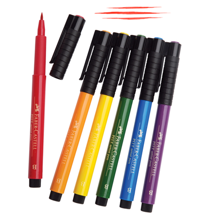 Набор брашпенов Pitt Artist Pen Brush Faber Castell 12 шт (кожаный кейс) купить в магазине для художников ArtCraft.Space с доставкой по всему миру Набор брашпенов Pitt Artist Pen Brush Faber Castell 12 шт (кожаный кейс) купить в магазине для художников ArtCraft.Space с доставкой по всему миру