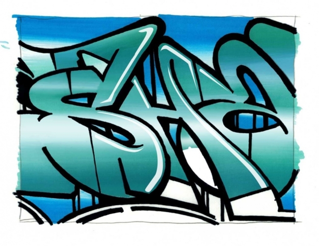 Наборы маркеров из 5 штук "Синие оттенки"