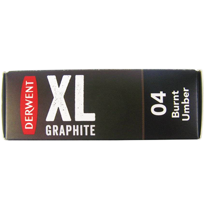 Графит умбра жженая художественный Derwent XL Graphite №4 купить в художественном магазине ArtCraft.Space