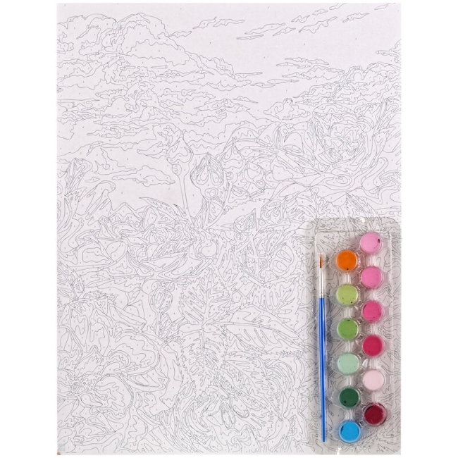 Картина по номерам на картоне "Прованс" Greenwich Line А3 купить  в магазине ArtCraft.Space