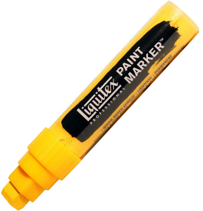 Маркер акриловый Liquitex Paint Marker широкий 15 мм 163 кадмий жёлтый тёмный имит купить в магазине ArtCraft.Space