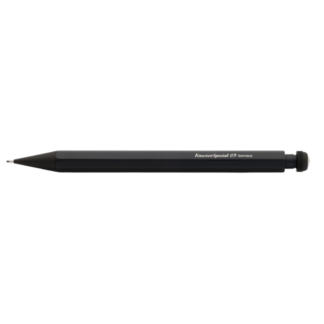 Карандаш механический KAWECO SPECIAL 0.9мм с ластиком черный
