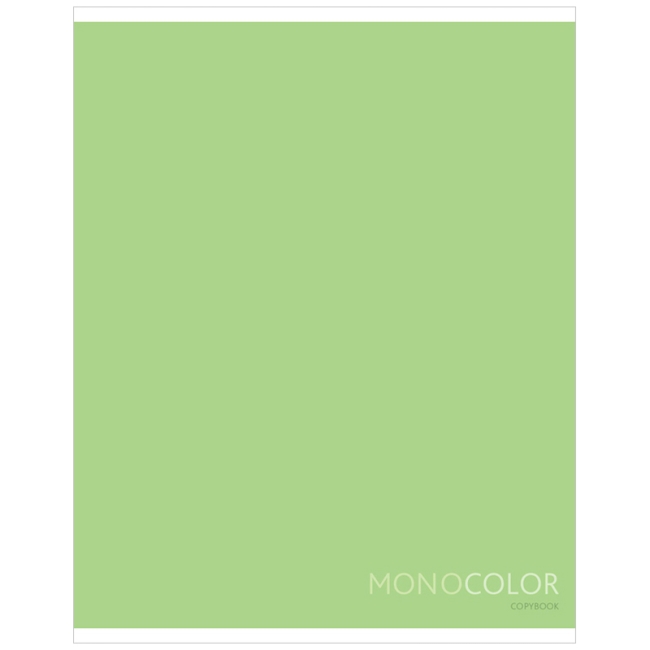 Тетрадь 48л., А5, клетка ArtSpace "Моноколор. Pale color. Light green"