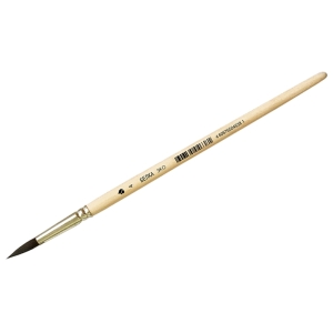 Кисть синтетика имитация белки, ХМ, "Белка эко", круглая №04