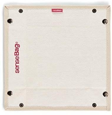 Органайзер настольный SenseBag бежевый тканевый 18 х 18 см купить в магазине ArtCraft.Space с доставкой